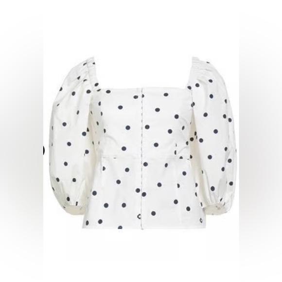 Maje Lanina Dot Print Top - Picture 6 of 8